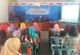 Pelatihan kader kesehatan jiwa di wilayah desa binaan, Kamis (7/9)