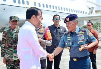 Kedatangan Presiden RI di Samarinda 