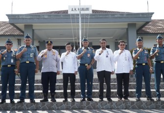 Komandan Wing Udara 1 Terima Kunjungan Kerja Pj Wali Kota Tanjungpinang 