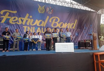 Zero Four Band Juara 2 Dalam Festival Band TNI AU 2023 