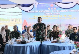 Lanal Batuporon Ikut Serta Dalam Penguatan Katahanan Pangan Nasional 