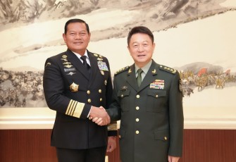 Panglima TNI Yudho Margono diterima langsung Jenderal Wang Haijiang, Komandan wilayah pertahanan bagian barat atau yang lebih dikenal dengan Chinese Western Theatre Command (WTC). 