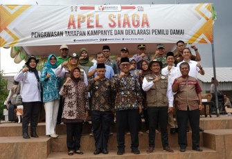 Apel siaga pemilu 2024 Kota Cilegon, Jum'at (24/11)
