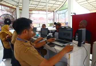 Pemutakhiran data digital WBP lapas Tangerang, Sabtu (2/12)