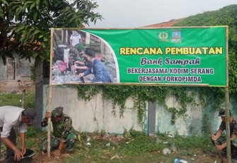 Bank Sampah Kodim 0602/Serang