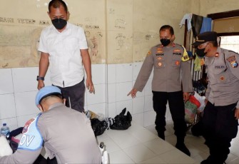Razia Ruang Tahanan Polres Blitar Kota