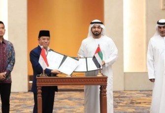 Penandatanganan MoU pengelolaan bersama Masjid Syekh Zayed Solo