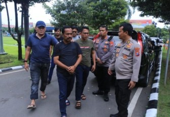 MSA saat ditangkap petugas 