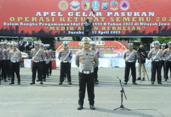 Apel gabungan operasi Ketupat Semeru 2023
