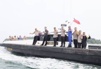 Patroli laut arus mudik lebaran 