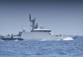 Armada tempur TNI AL KRI Kujang 642 