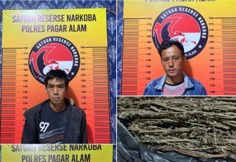 Pelaku Saat Diamankan 