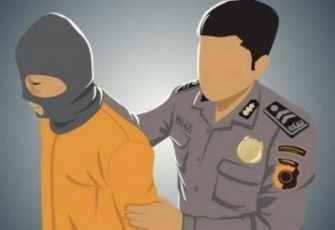 Ilustrasi Polisi Amankan Tersangka