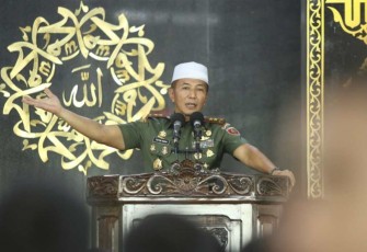 Pangdam XIV Hasanuddin Mayjen TNI Dr Totok Imam Santoso 