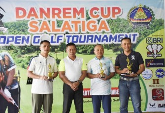 Juara Turnamen Golf Danrem Cup Salatiga