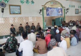 Maulid Nabi Muhammad SAW di Masjid Al Muhajirin Kampung Melati Jaya, Minggu (24/9)