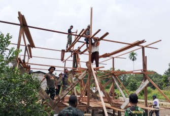 RLTH sasaran fisik TMMD ke 118 Kodim 0902/Berau