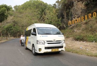 Kendaraan antarmoda mendukung destinasi wisata 