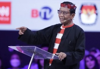 Mahfud MD Cawapres No Urut 1 
