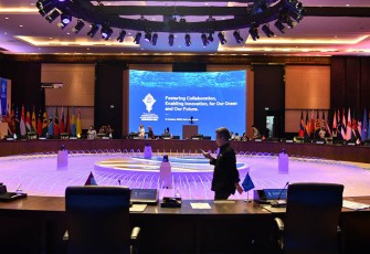 Konferensi Tingkat Tinggi (KTT) Negara-Negara Pulau dan Kepulauan atau Archipelagic and Island States (AIS) Forum digelar pagi ini, Rabu (11/10/2023), di Bali Nusa Dua Conference Center, Kabupaten Badung, Provinsi Bali.