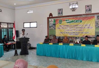Pengambilan Sumpah dan Pelantikan Perangkat Desa Ngetal