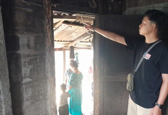 Polsek Lebong Selatan Datangi Lokasi Warga Bunuh Diri