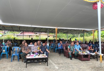 Bhabinkamtibmas Polsek Pondok Kelapa Hadiri Deklarasi ODF (Open Defecation Free)