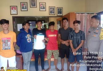 Polsek Mukomuko Selatan Damaikan Kasus Pengeroyokan