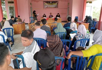 Polsek Batik Nau Monitoring Rapat Pleno Terbuka Rekapitulasi DPHP Pemilu Tahun 2024