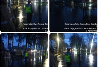 Antisipasi Asmara Subuh dan Balap Liar, Polresta Bengkulu Terjunkan Personel Laksanakan Patroli Subuh