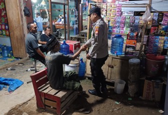 Cegah Tindakan 3C, Polsek Napal Putih Rutin Laksanakan Patroli Malam 