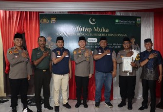 Kapolresta Tatap Muka dengan Unsur Tripika di Polsek Gading Cempaka