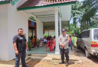 Polsek Giri Mulya Lakukan Pengamanan Agar Ibadah Paskah Aman dan Nyaman 
