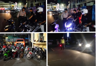Razia malam Polresta Bengkulu
