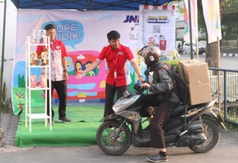 Posko Mudik JNE Sambungkan Kebahagiaan dalam Semarak Idul Fitri 2023