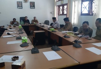 Bapemperda DPRD Kaur Susun Ranperda Tentang Fasilitas Pembangunan Pesantren