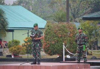 Kodim 1710/Mimika Gelar Upacara Peringatan Hari Sumpah Pemuda Ke-95
