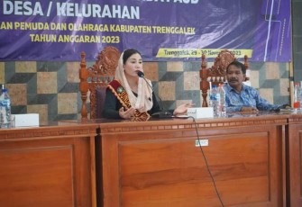 Bunda PAUD Kabupaten Trenggalek Novita Hardini