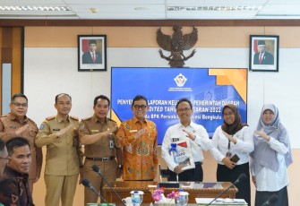 Pemkab Kepahiang Serahkan LKPD Unaudited Ke BPK RI