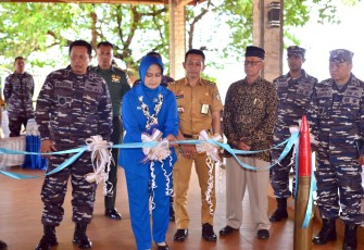 Pulau Lae-Lae diresmikan Menjadi Kampung Bahari Nusantara TNI AL Lantamal VI  Tahun 2023