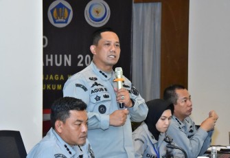 Bakamla RI saat Gelar Tactical Floor Game