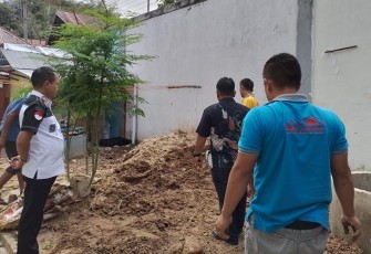 Kalapas Suliki, Kameswor gotong royong dengan warga binaan membuat Sumur baru.