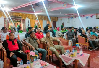 Danlanudal Biak, Kolonel Laut (P) Henoch Nasarius Virzawan saat Hadiri Rapat Kerja RAPI Biak-Numfor, Minggu (23/7/2023).