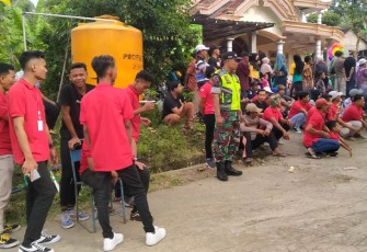  Jalan santai dan senam bersama, Minggu (13/8/2023). 