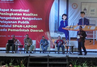 Rakor Peningkatan Kualitas SP4N-LAPOR! di Batam