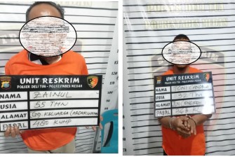 Polsek Delitua Amankan Pencuri yang Nyaris Tewas Diamuk Massa