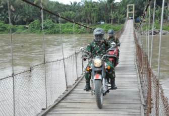 Danrem 023/KS Cek Langsung Kondisi Wilayah Teritorial