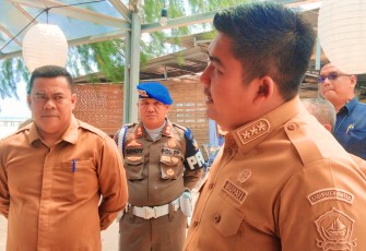 Bupati Bintan Roby Kurniawan SPWK saat Hadiri Musrembang 