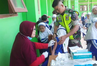 Babinsa Kodim 0802/Ponorogo saat Lakukan Pendampingan Kegiatan BIAS
