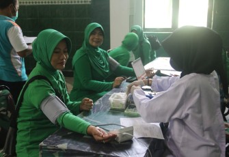 Persit Kodim Madiun Gelar Donor Darah